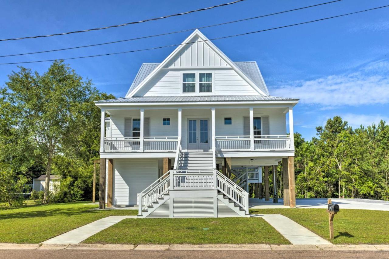 Coastal Waveland House Half Block To Pub Beach Buitenkant foto